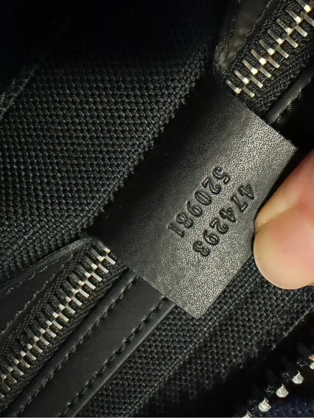 Gucci Black & Red Web Stripe GG Supreme Belt Bag